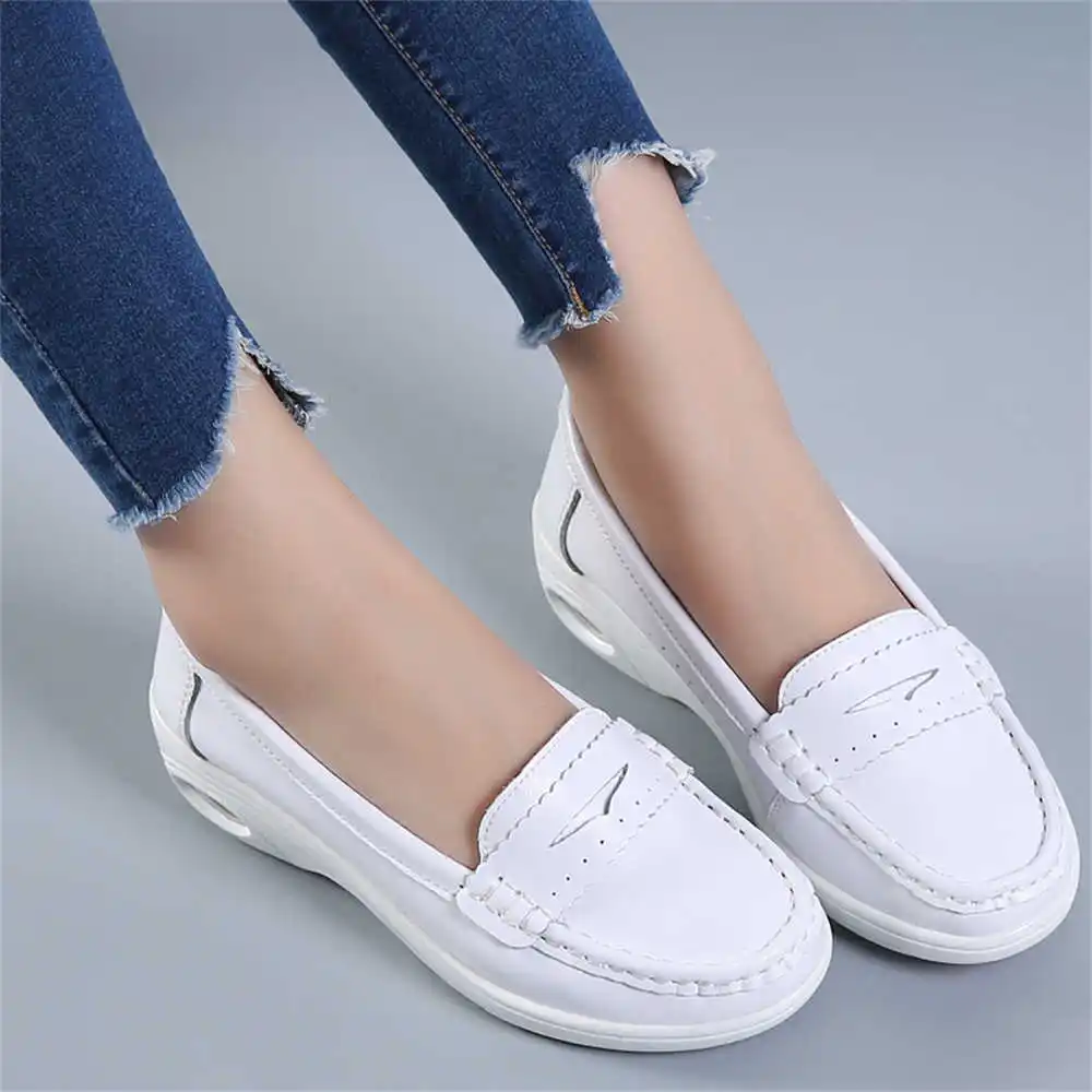 Unique Tech Accessories Gifts - Thick Sole Slipon White Trainers For
