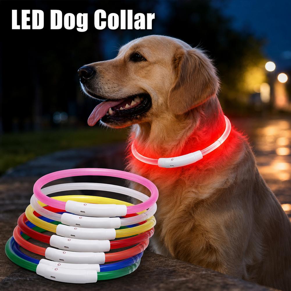 Tech Dog Accessories - Luminous Pet Dog Collar Waterproof LED