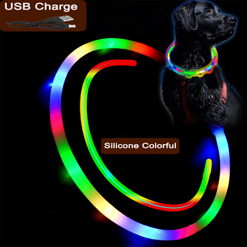 Tech Dog Accessories - 3 Modes Dog Luminou Charge Collar
