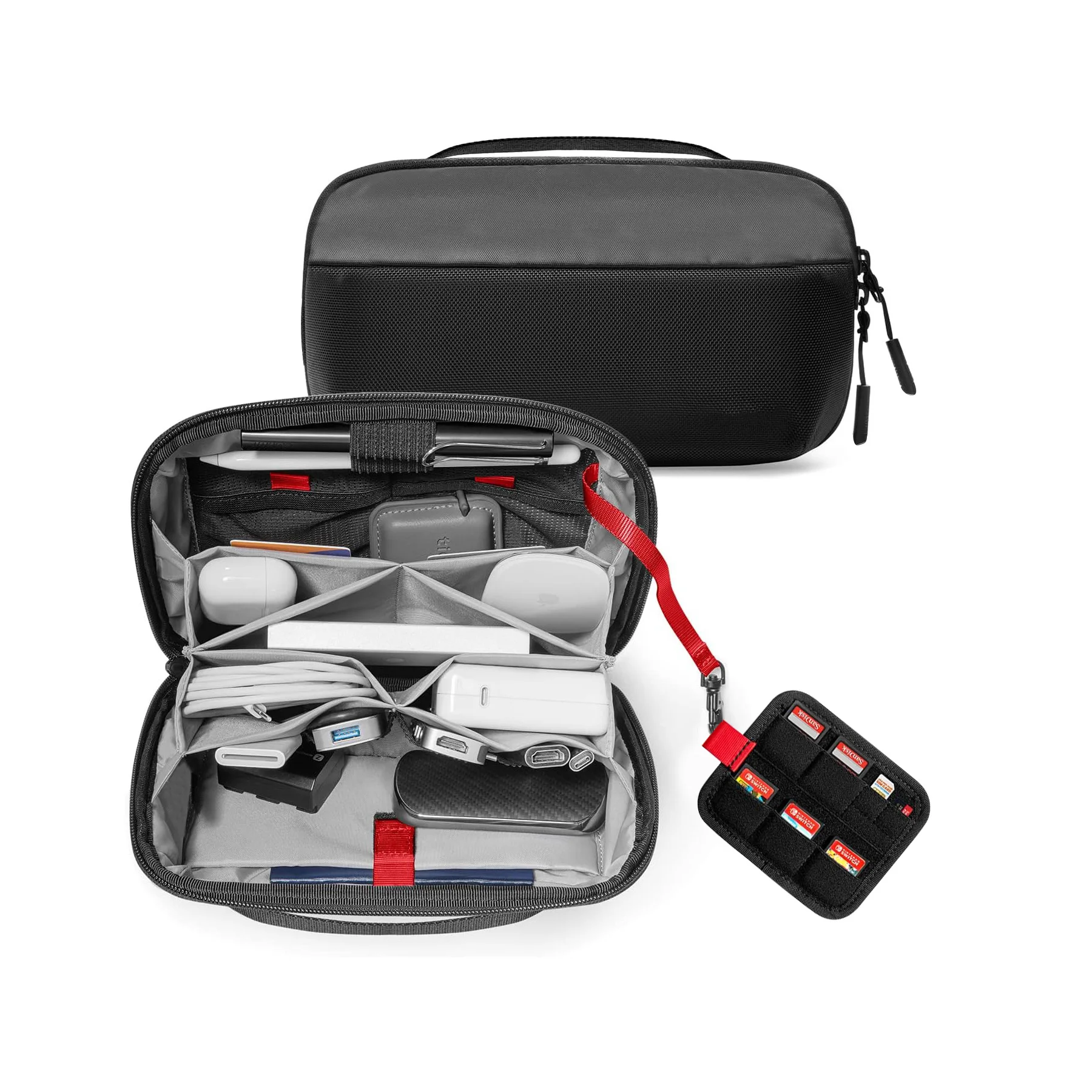 Tech Accessories Shop - Travel Tech Organizer Pouch, Water Resistant