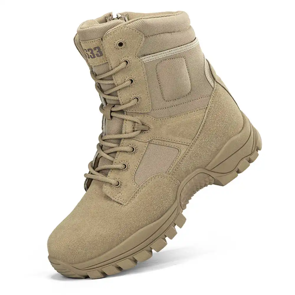 Tech Trend Accessories - Nonslip Genuine Leather Hiking Boots Designer