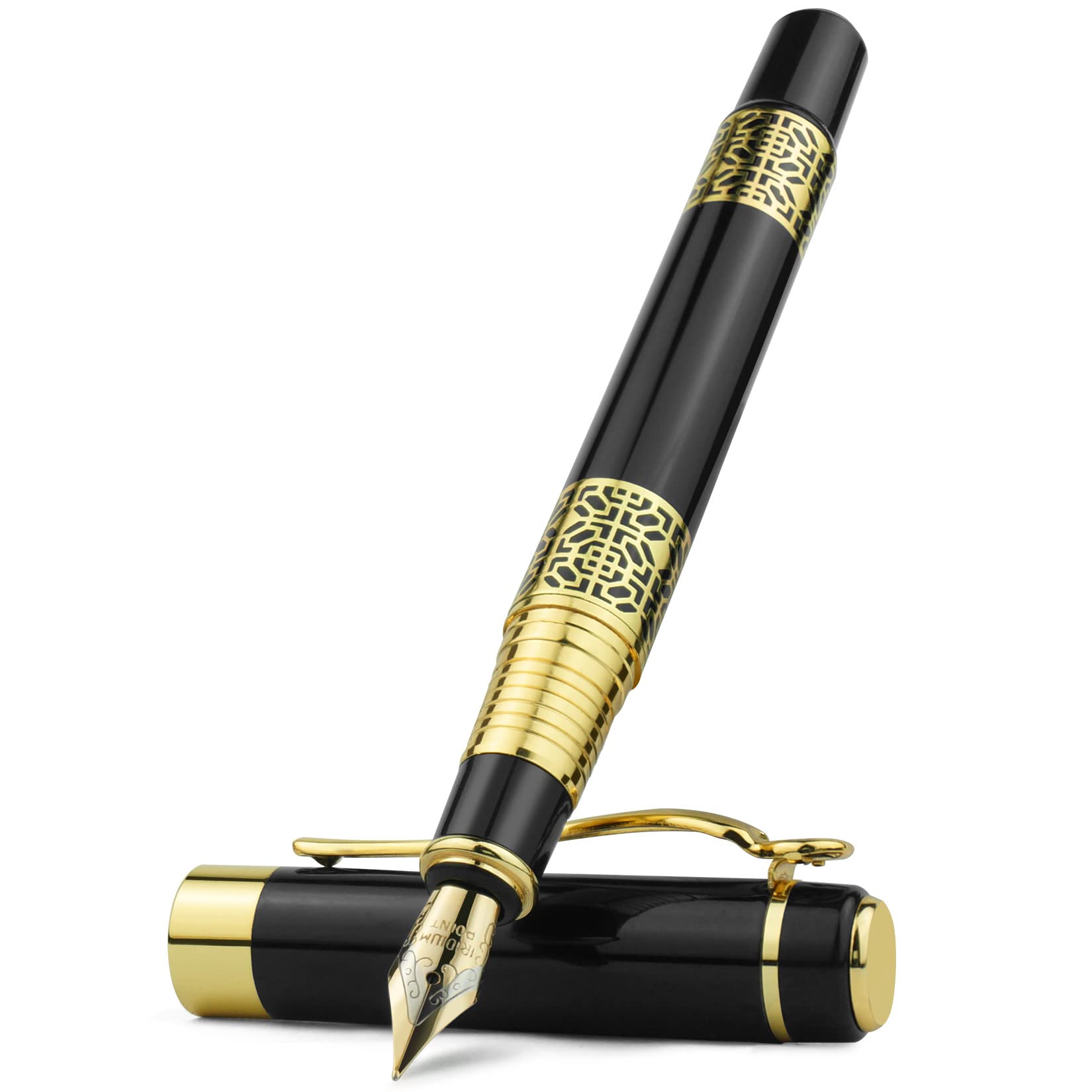 High Tech Office Accessories - Retro Metal Fountain Pen F Nib