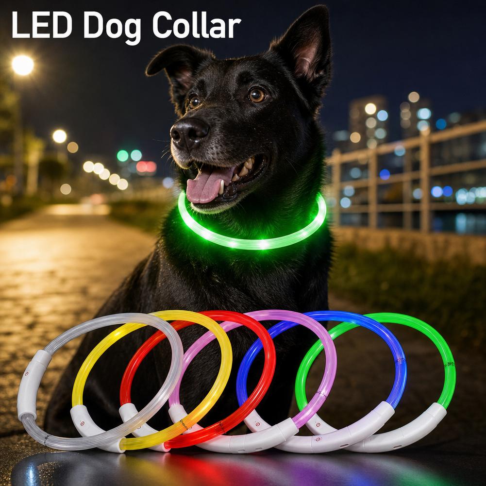 Luminous Pet Dog Collar Waterp - đánh giá và giá Tech Dog Accessories