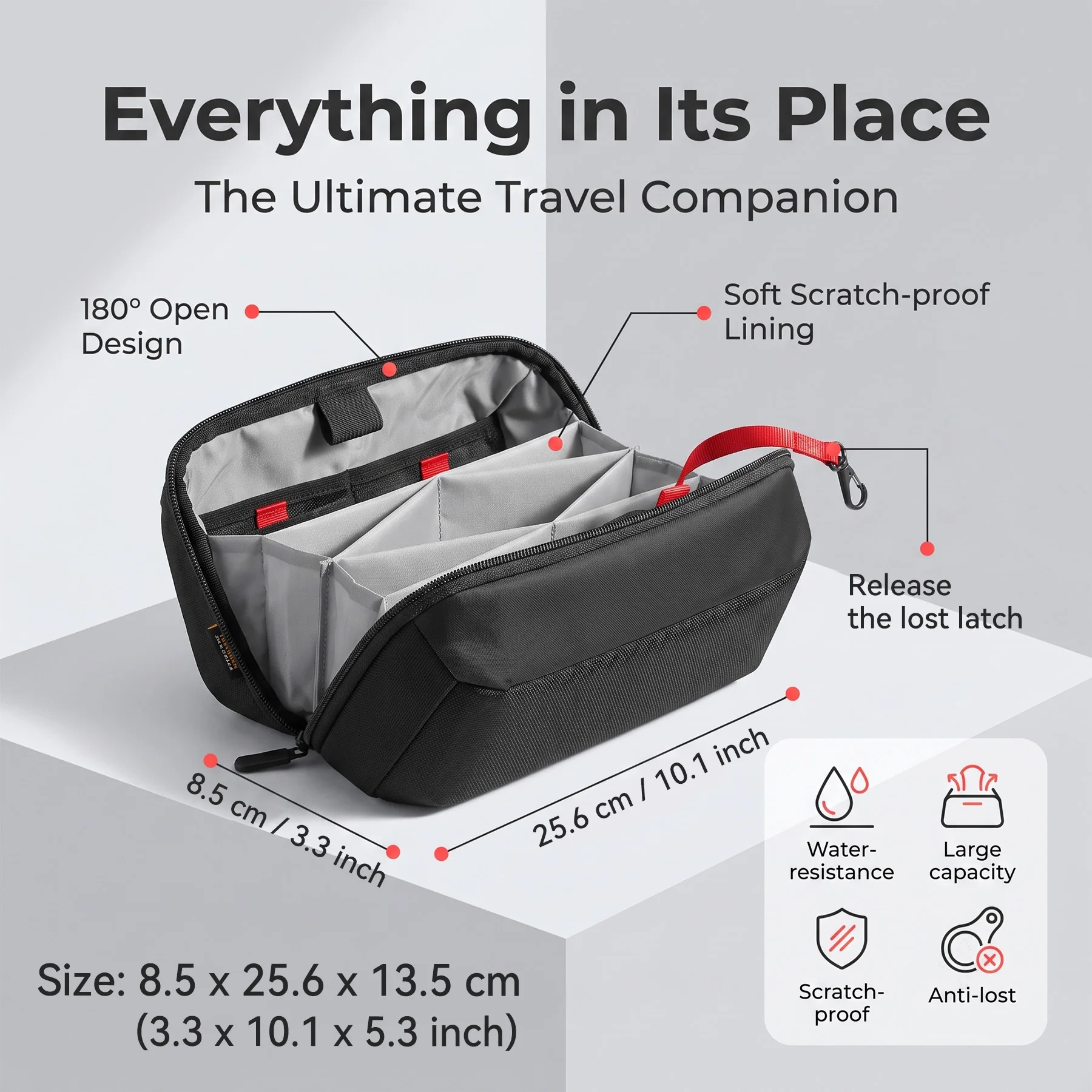 Travel Tech Organizer Pouch, W - đánh giá và giá Tech Accessories Shop