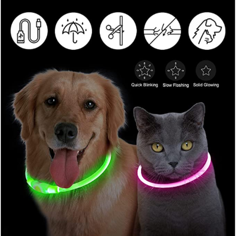 Sạc USB Dạ Quang Cổ Áo Có Thể  - đánh giá và giá Tech Dog Accessories