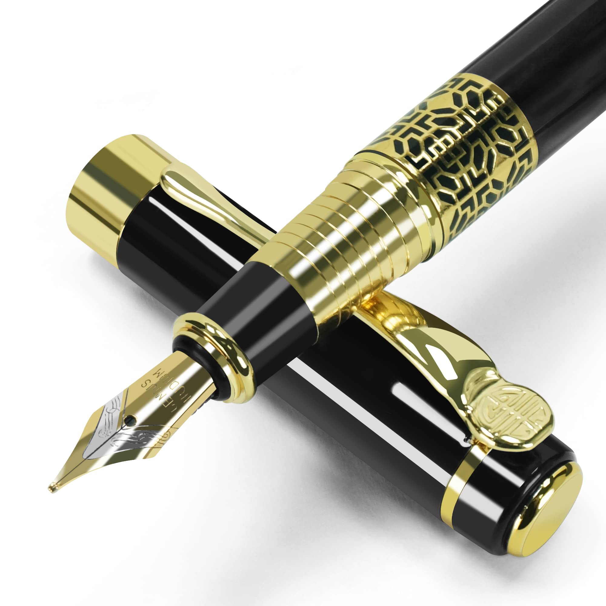 Retro Metal Fountain Pen F Nib - đánh giá và giá High Tech Office Accessories