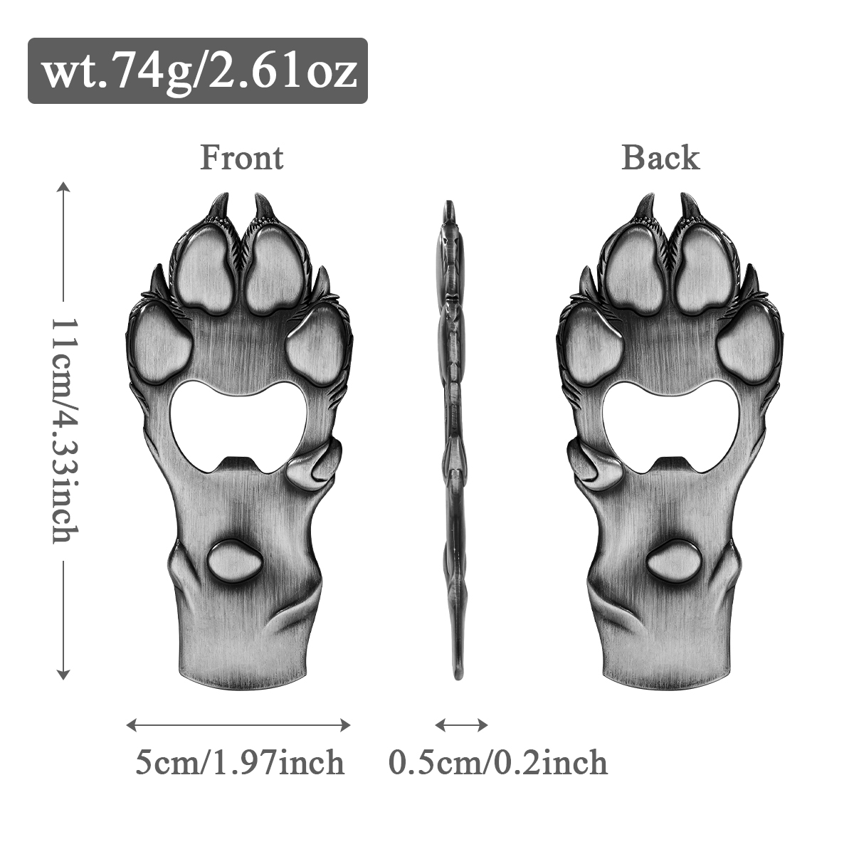 Vintage Dog Claw Bottle Opener - đánh giá và giá Tech Dog Accessories