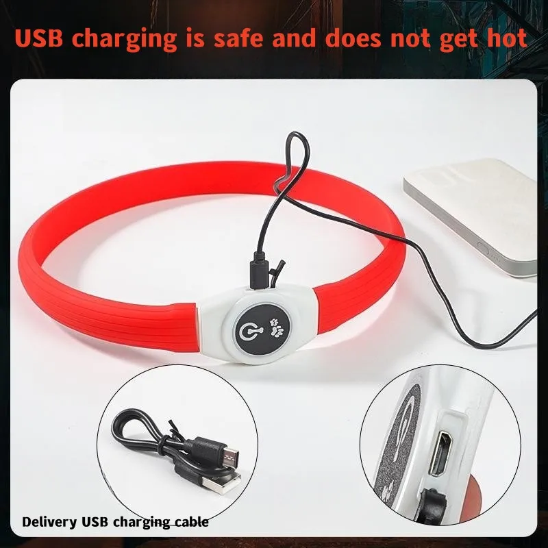 New Led Luminous Dog Collar PV - đánh giá và giá Tech Dog Accessories