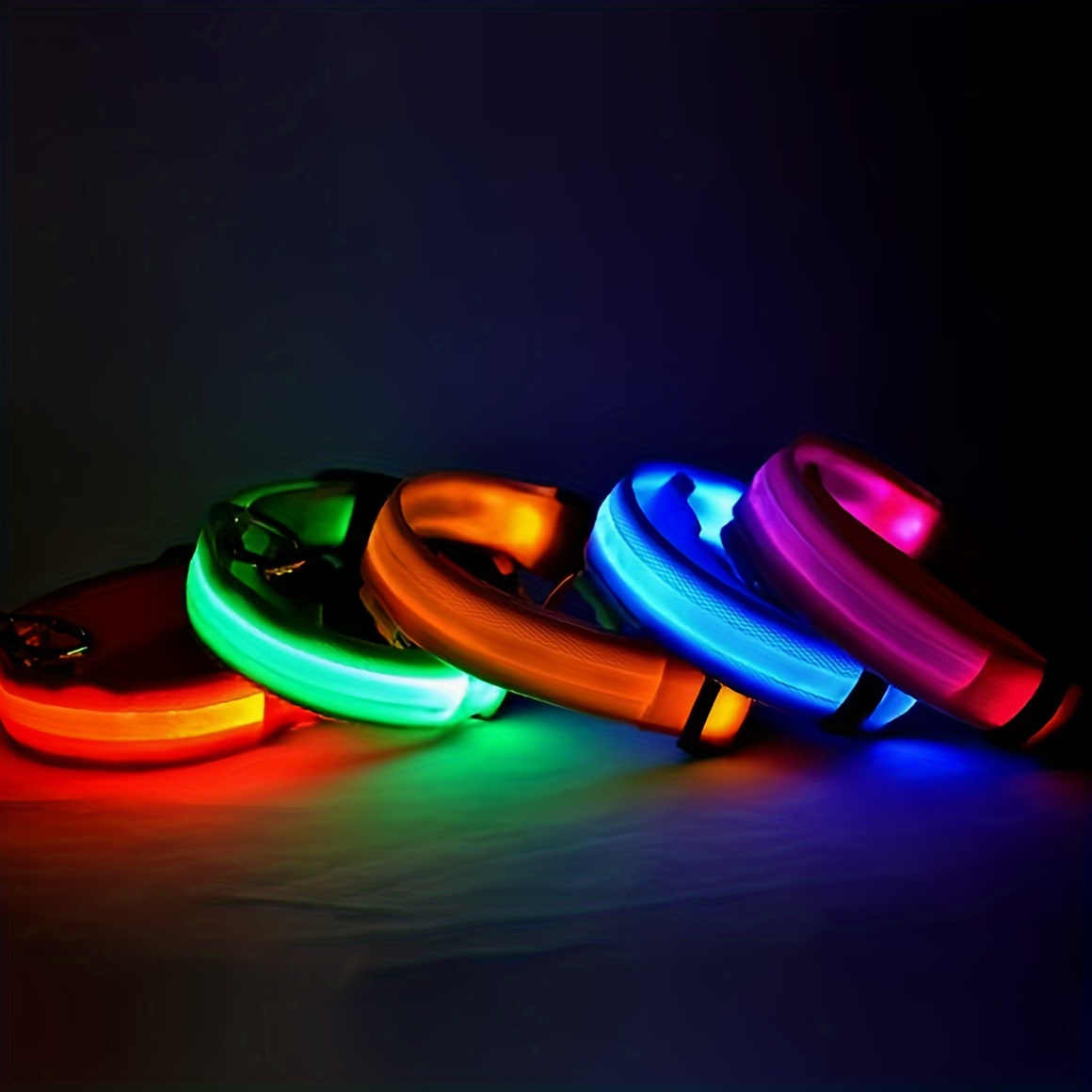 Reflective LED Dog Collar for  - đánh giá và giá Tech Dog Accessories